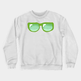 Green Sunglasses Crewneck Sweatshirt